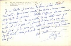 CPA Chateaubriant the House staircase of the Castle Renaissance