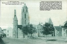 CPA Batz Ruins of Mulberry tree Turn Saint Guenole