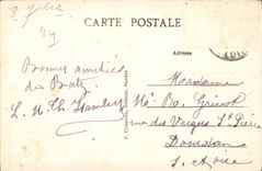 CPA Batz en las ruinas del mar de la cAmara acorazada del Arbol de mora