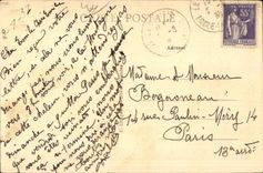 Ciudad de Batz - el puente del diablo - CPA