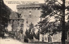 Clisson - the Castle - Entrance of the Vault - CPA