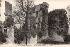 Clisson - the Castle - Ruins of the Keep - CPA