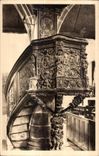 CPA Guimiliau Interieur de I Eglise La Chaire