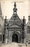 CPA Guimiliau L Eglise Le Porche 