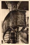 CPA Guimiliau Interieur de I Eglise la Chaire