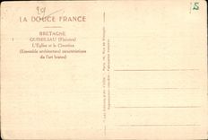 CPA Guimiliau L Eglise et le Cimetiere 
