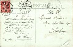 CPA Rennes Notre Dame Interieur