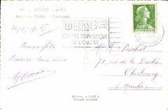 CPA Rennes (I et V) Jorain au Thabor L esplanade