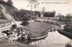 CPA Rennes La nouveau Jardin du Thabor