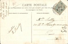 CPA Rennes Passerelle de la Grande Cascade (jardin Public)