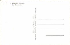 CPSM Rennes (I et V) La Cathedrale