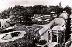 CPSM Rennes (I et V) Jardin du Thabor Les Serres