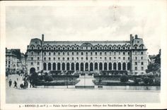 CPA Rennes (I et V) Palais Saint Georges (ancien palais des Benedictines de Saint Georges)