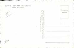 CPSM Rennes (itle et Vilaine) Jardin du Thabor