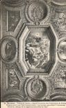 CPA Rennes Palais de Jusilce Grand Chambre des parlements de Bretage plafond Peint Par Noel Coypel (1616) La Justice
