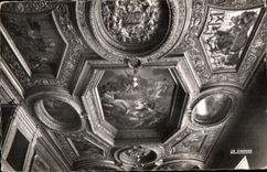 CPSM Rennes (Ille et Vilaine) Palais de Justice Grande salle du Parlement de Bretage Motifs des Plafonds