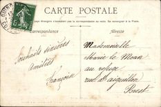 CPA Lourdes La grotte Au Moxent Des Apparitione