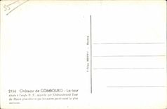 CPA Chateau de Combourg La tour situee a I angle NE appelee par Chateaubriand Tour du Manre plus elevee que les autres