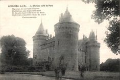 CPA Combourg Le Chateau (cote du Parc)