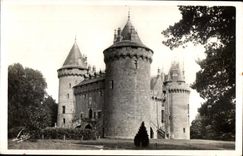 CPA Chateau de Combourg La Tour situee a I angle NE appelee par Chateaubriand Tour du Maure plus elevee que les autres 
