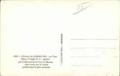 CPA Chateau de Combourg La Tour situee a I angle NE appelee par Chateaubriand Tour du Maure plus elevee que les autres