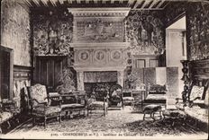 CPA Combourg (I et V) Interieur du Chateau