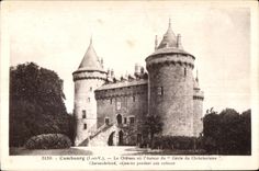 CPA Combourg La Chateau du l Auteur du Genie du Christlanisme Chateaubriand sejourna pendant son enfance