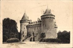 CPA Combourg Le Chateau ou l Auteur du Genie du Christianisme Chateaubriand sejourne pendant son enfance