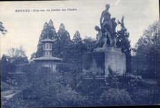 CPA Rennes Une vue au Jardin des Plantes