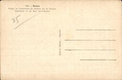 CPA Rennes Palais du Commerce et Jardins sur la Vilaine Martenot et Le Ray architectes