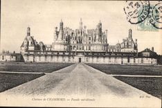 CPA Chateau de Chambord Facade meridionate