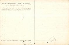 CPA Chateau de Fourgeres La Poterne ou Tour d Amboise dont la forme rappelle celle du Chatelet du Mont Saint mechel