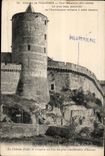 CPA Chateau de Fougeres Tour Melusine Le Plus beau Specimen