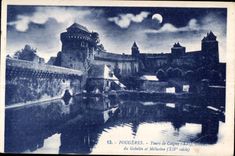 CPA Fougeres Tours de Coigny du Gobelin et Melusine