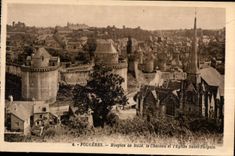 CPA Fougeres Hospice de Rille le Chateau L Eglise Saint Sulpice