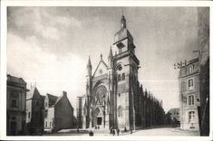 CPA Fougeres Eglise Saint Leonard