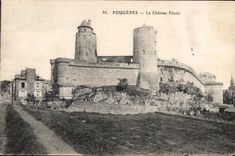 CPA Fougeres Le Chateau Feodal