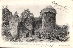 CPA Chateau De Fougeres La Tour de Coigny