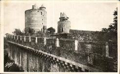 CPA Fougeres Le Chateau Les Tours Melusine et du Gobelin