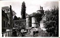 CPA Fougeres Porte Notre Dame et le Nancon