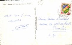 CPA Rennes Vue Generale du Thabor