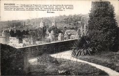 CPA Fougeres Nulle part en France le voyageur ne rencontre de contrastes aussi grandioses