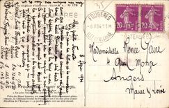 CPA Fougeres Nulle part en France le voyageur ne rencontre de contrastes aussi grandioses
