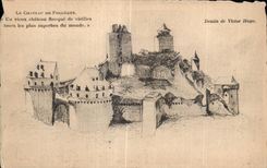 CPA Le Chateau De Fougeres Un vieux chateau flanque de vieilles tours les plus superbes du monde