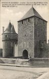 CPA Chateau De Fougeres L entree Tour de la Haye St Hilaire specimen tres rare de l arcbitecture militaire au