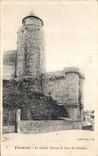 CPA Fougeres La Grande Poterne et tour des Gobelins