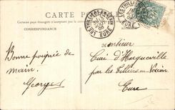 CPA Fougeres La Grande Poterne et tour des Gobelins