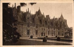 Intereure suave del ataque frontal de CPA Francia Bretana Josselin (Morbihan) del especimen de Magnihque del castillo de