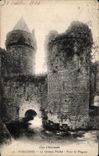CPA Cote d Emeraude Fougeres Le Chateau Feodal Tour de Pleguen