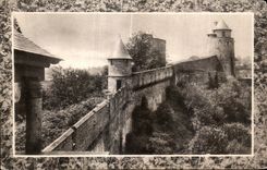 CPA Vitre Fougeres Mont St Michel Chateau de Fougeres La Courtine nord